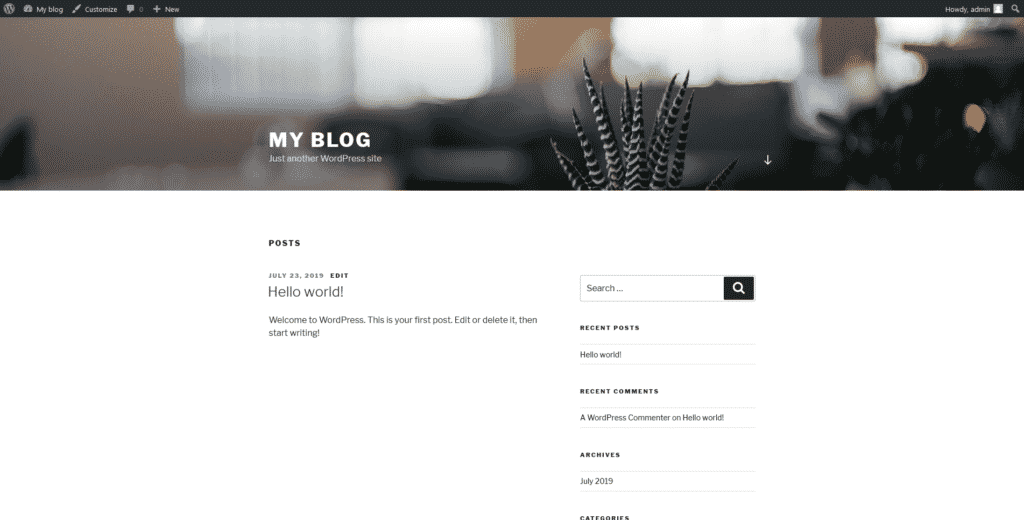 WordPress Themes: Getting Started